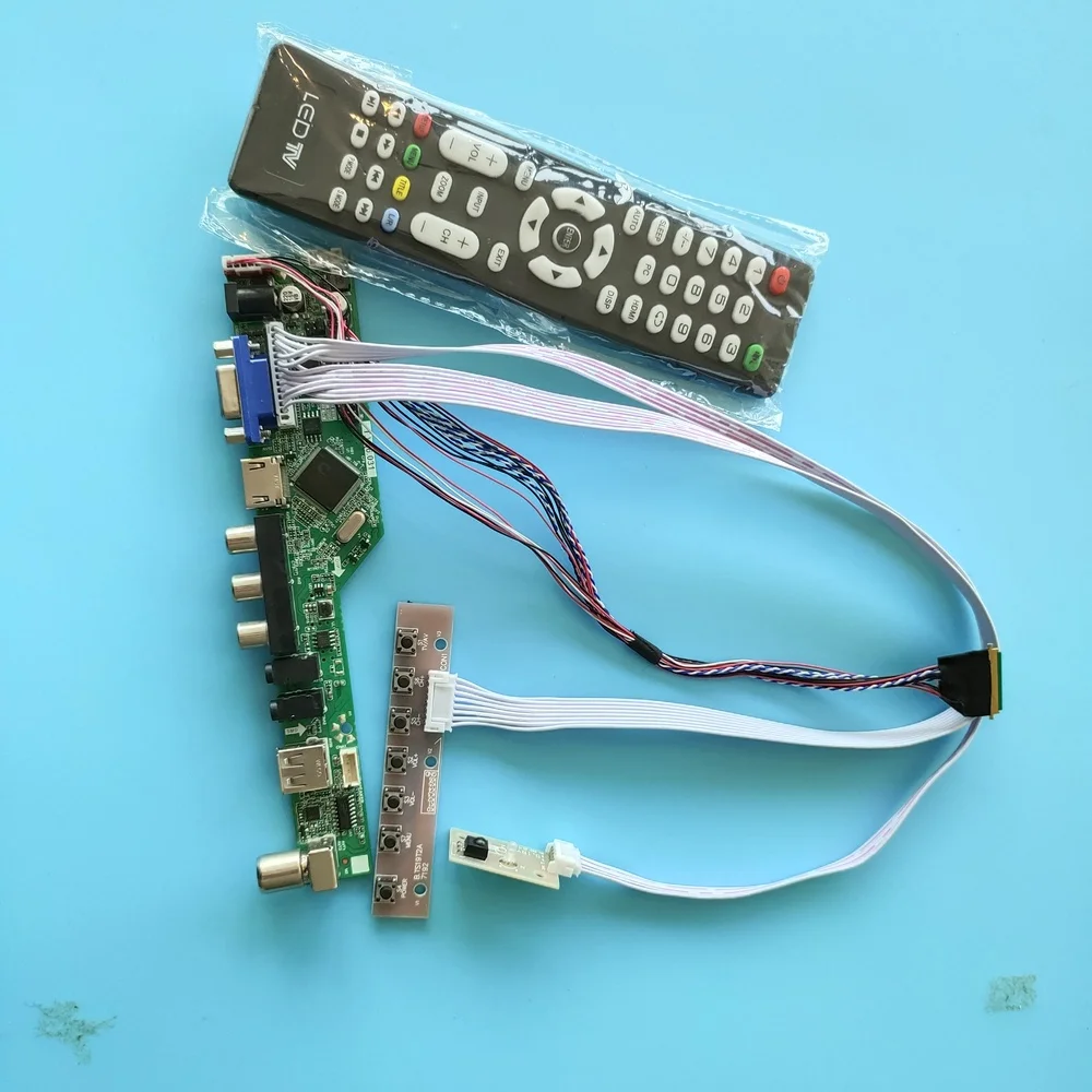 kit for LP156WHB(TL)(C1) LP156WHB TL Controller board USB HDMI VGA remote Panel Screen TV AV LCD LED 15.6