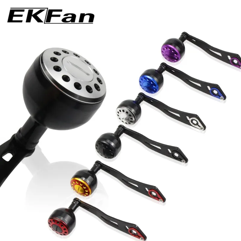 Ekfan Aluminium Legierung Angeln Reel Griff Länge 100mm Durchmesser 32mm Loch 8x5mm Für DAI & SHI Baitcasting Angeln Reel – Detail 9