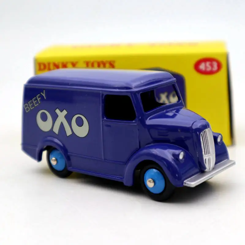 Atlas Dinky toys 453 Fourgon Trojan 15 cwt VAN OXO Diecast Models Car Collection Miniature