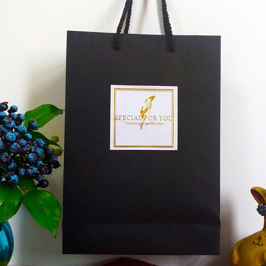 60Pcs/lot Vintage Square White 'SPECIAL FOR YOU' slogan Kraft Label Sticker  For Gift Cake Baking Sealing Scrapbooking Sticker