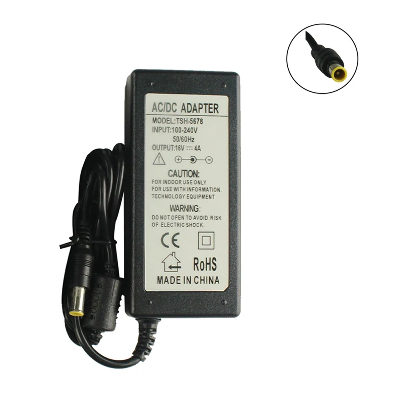 

16V 4A AC Adapter For CANON IP100 IP110 IP90 I80 I70 Printer Power Supply