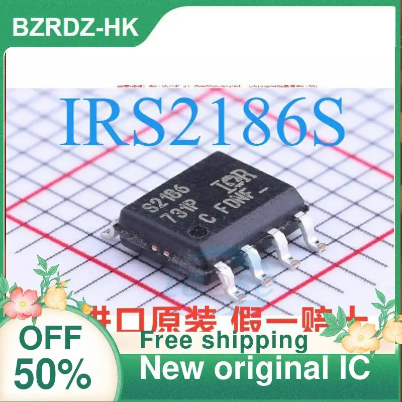 10PCS IRS2186 IRS2186S S2186  SOP-8  New original IC