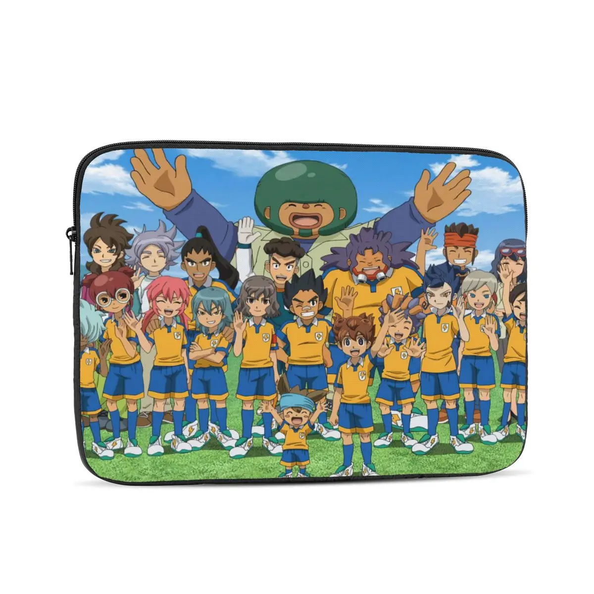 Inazuma Eleven Computer ipad Laptop Cover Case Laptop Sleeve Bag Portable Cover Fundas Pouch