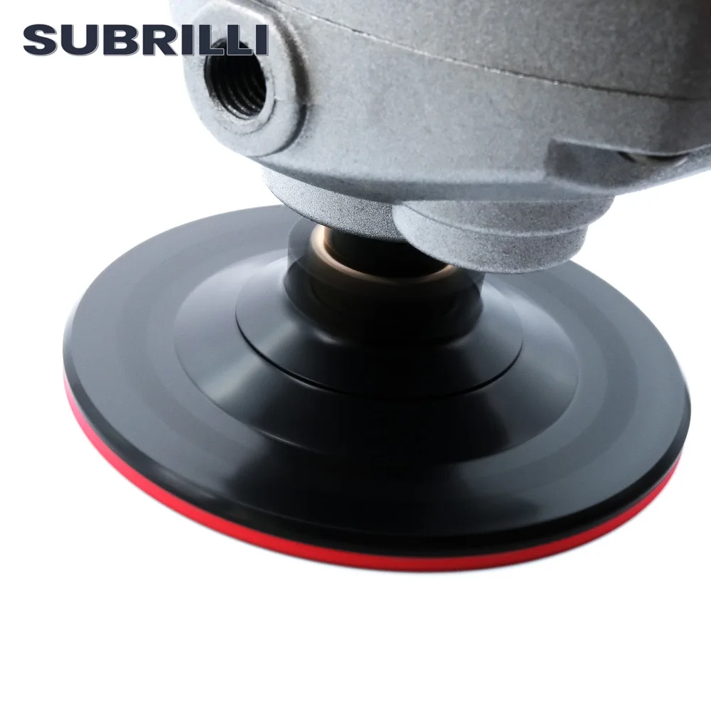SUBRILLI 2 قطعة 4/5 بوصة منصات الداعم البلاستيك هوك وحلقة دعم منصات M14 5/8 "-11 الموضوع جلخ أداة تلميع القرص حامل