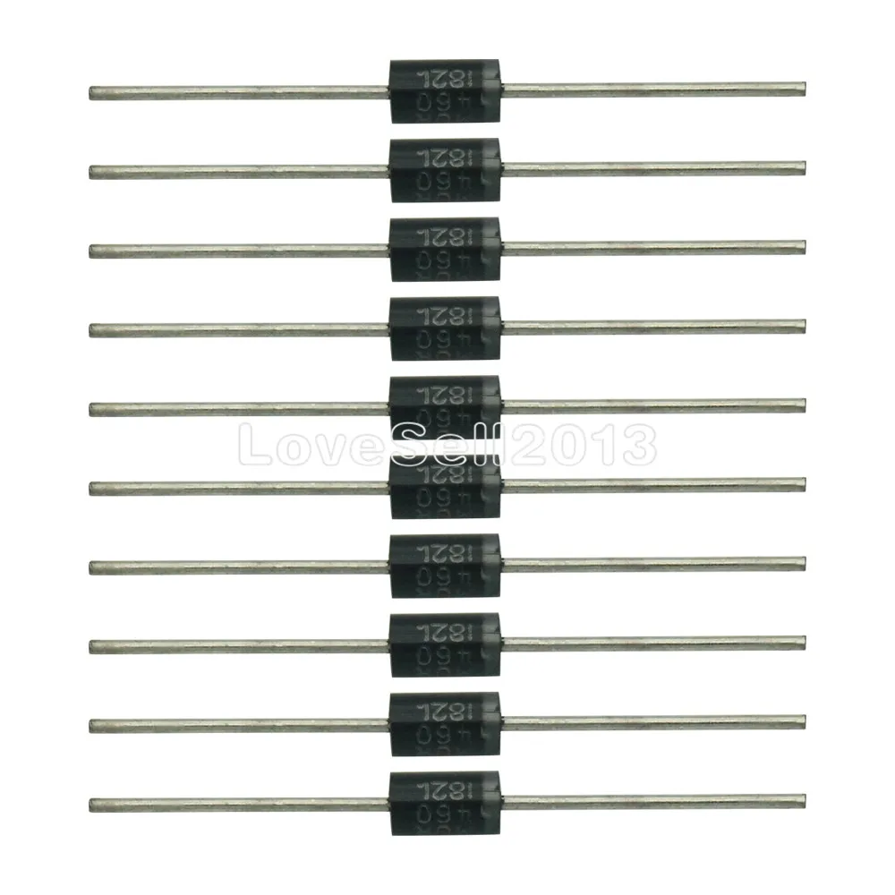 10Pcs MUR460RLG MUR460 FAZER-201 4A 600V ULTRA RÁPIDO RETIFICADORES MUR460