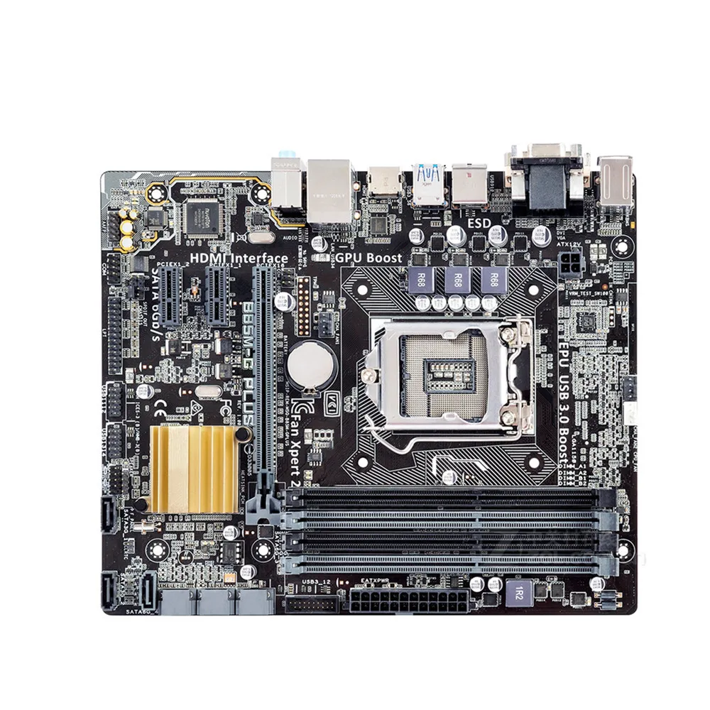 

B85M-G PLUS LGA 1150 Desktop Motherboard B85 B85M G Plus DDR3 i7 i5 i3 32G SATA3 UBS3.0 Computer Mainboard