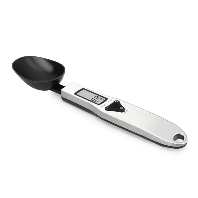 500g0.1g Dog Food Stainless Steel Spoon Scale Kitchen Measuring Scoop Milk Powder Weighing Scale Kitchen Scale Digital Scale