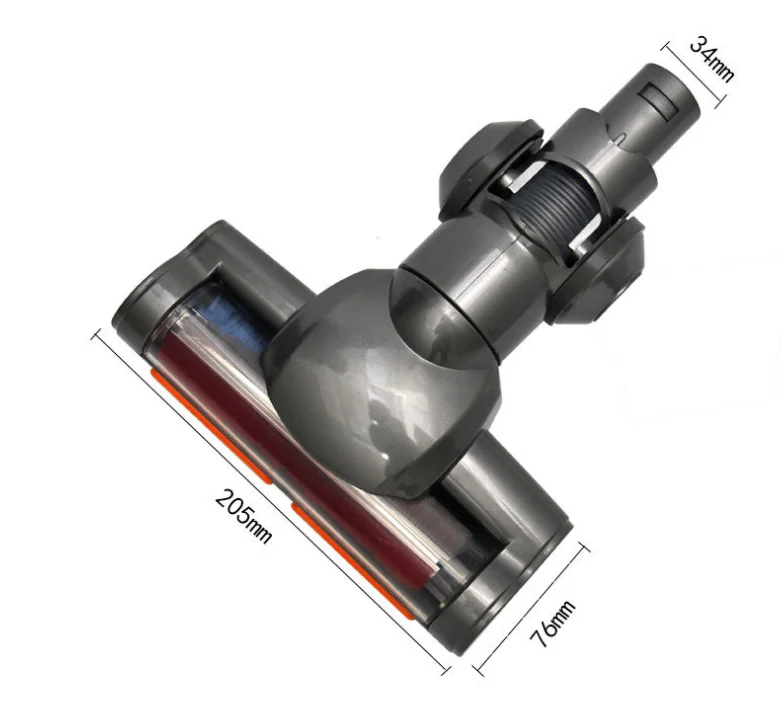 Электромоторизованная насадка для напольной щетки, турбощетка для dyson DC44 45 58 59 61 DC62 74 V6, ТРИГГЕРНАЯ головка для животных, беспроводные детали