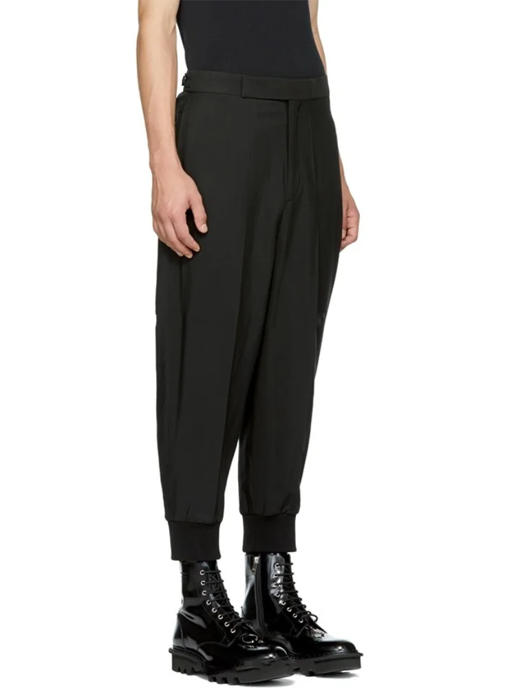 Men's Casual Pants Pencil Pants Sports Pants Autumn Winter New Black Loose Leggings Versatile Fashion Trend Large Size