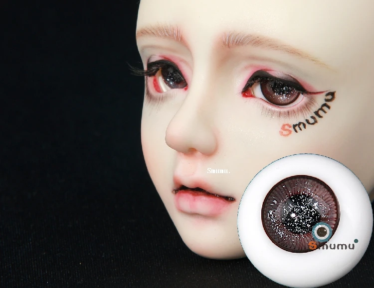 1/8 1/6 1/4 1/3 BJDอุปกรณ์เสริมตุ๊กตาตาแก้วEyeballสำหรับBJD/SD YOSD MSD SD16 DD,ไม่รวมตุ๊กตาและอื่นๆE2570