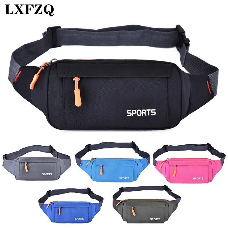 Chest Bags Waist Pack Women Running Waterproof  Waist Bag Mobile Phone Holder Men Gym Fitness Travel Pouch Belt A-3