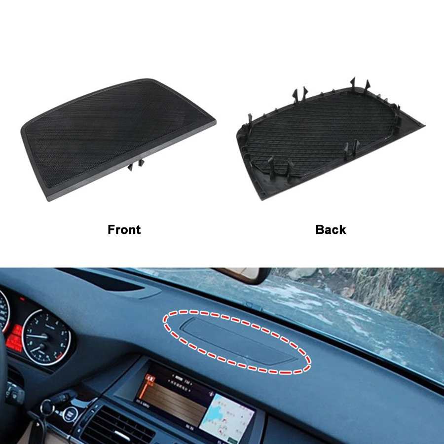 Dashboard Dash Loud Speaker Cover Panel Grille For BMW For BMW X5 E70 2006-2013 X6 E71 2008-2014 Auto Accessories  51457161796