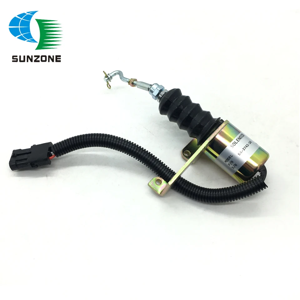 

Diesel Engine Stop Solenoid 1751ES SA-3742-12 12V Shutdown Solenoid 1751ES SA-3742-12 For RSV Governor & Perkins