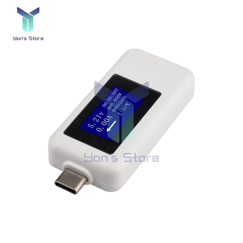 Многофункциональный USB тестер Type-c детектор зарядного устройства цифровой вольтметр Амперметр постоянного тока измерители напряжения
