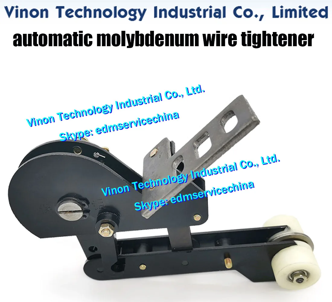 고속 와이어 절단기용 자동 몰리브덴 와이어 조임기, 자동 텐셔너 몰리브덴 와이어 슬랙 조정기