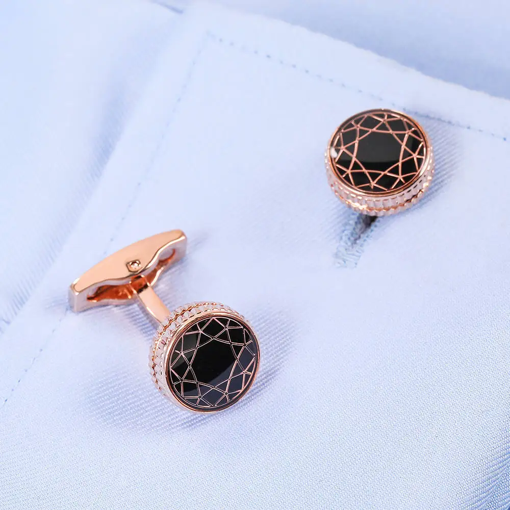 VAGULA Cufflink Wedding Lawyer Gift Gemelos Button Designer Shirt Cuff links 855