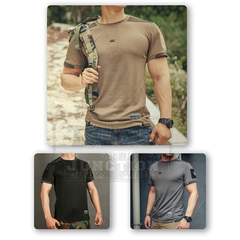 

Emersongear MEN'S Tactical Sport Training Shirt Quick Dry EDC Daily Outdoor Athletic Tee Gym Top For Tactical Hunting Fishing