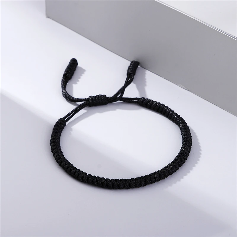 Tibetan Braided Couple Bracelet Lucky Red String Handwoven Knots Men Women Bracelets & Bangles Prayer Rope Best Friend Jewelry