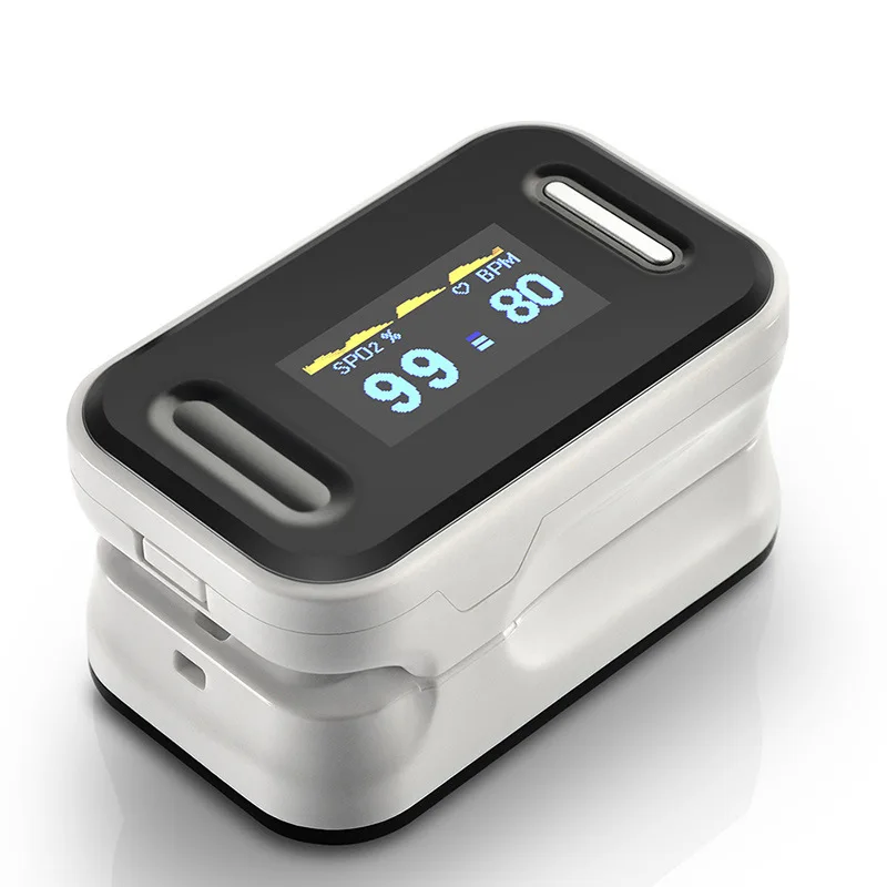 Blood Oxygen Meter Medical Finger  Pulse Oximeter  Oxygen Monitor Pulsioximetro  Oximetro De Dedo Heart Rate Monitor CE