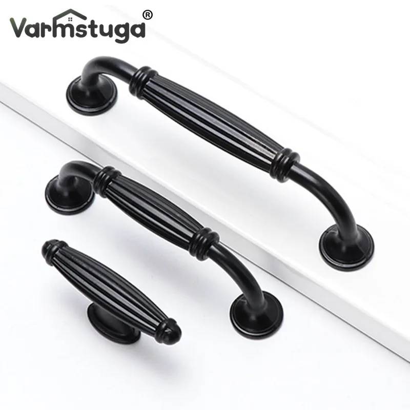 Black Handles for Furniture Cabinet Knobs and Handles Kitchen Handles Drawer Knobs Cabinet Pulls Cupboard Handles Knobs