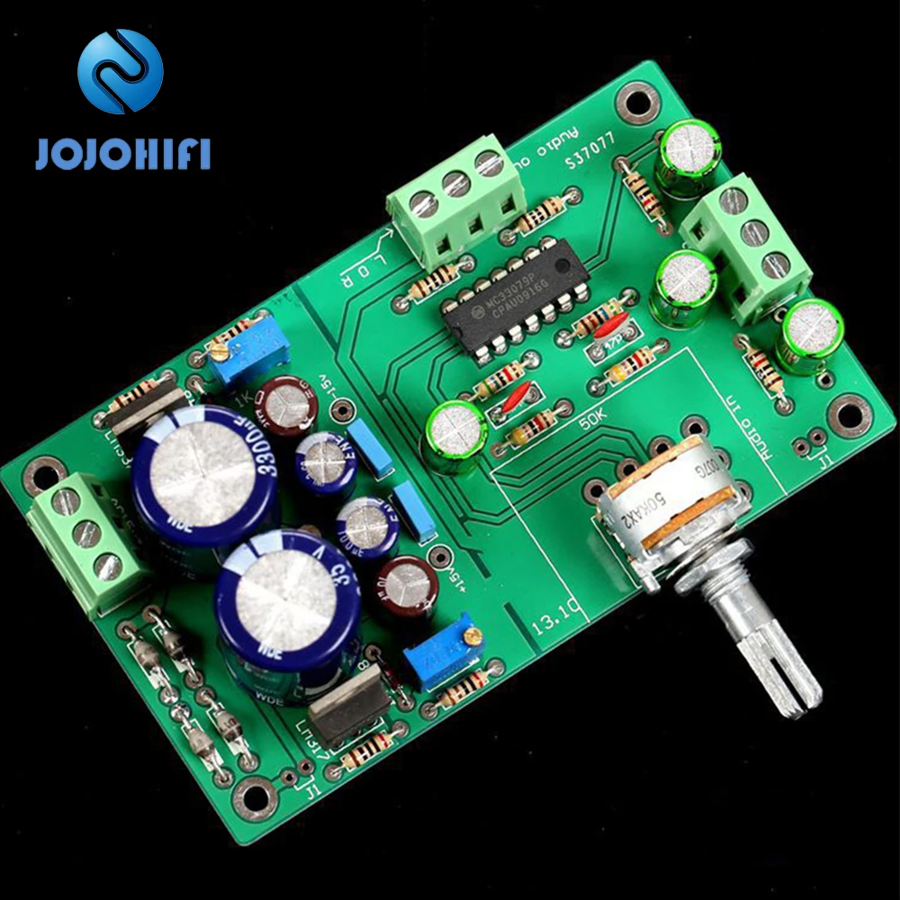 

PCB Board / MC33079 / ALPS16 / ALPS27 LM317/337 op amp Pre-stage Preamp MINI Preamplifier Board