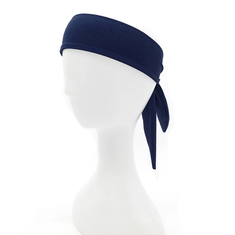 Diadema Ninja para hombre y mujer, el pelo para banda elástica para deportes, tenis, correr, gimnasio, Fitness, baloncesto, Yoga, sombrero pirata