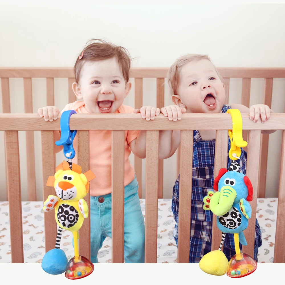 Eenbei baby & kleinkind spielzeug baby rassel kuscheltiere plüsch figuren plüsch spielzeug suchen geschenk für kinder baby jungen & mädchen bett glocke