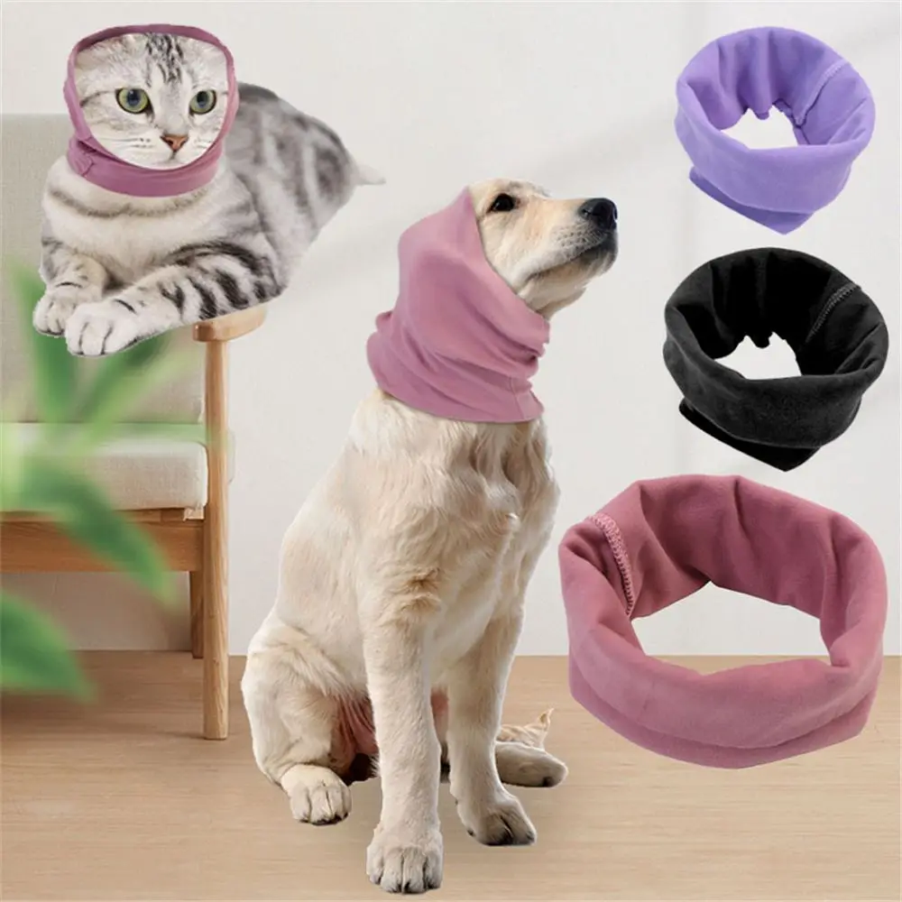 Dog Hats Dog Grooming Earmuffs Warm Noise-proof Earmuffs Pet Ear Cover Cloth Hat Winter Windproof Hats Puppy Pet Accessories