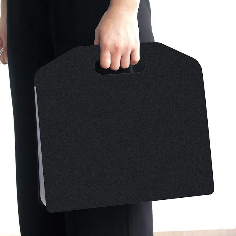 Large Capacity,24 Pockets Expanding File Folder A4 Expandable File Paper Organizer with Handle Accordion Document Case