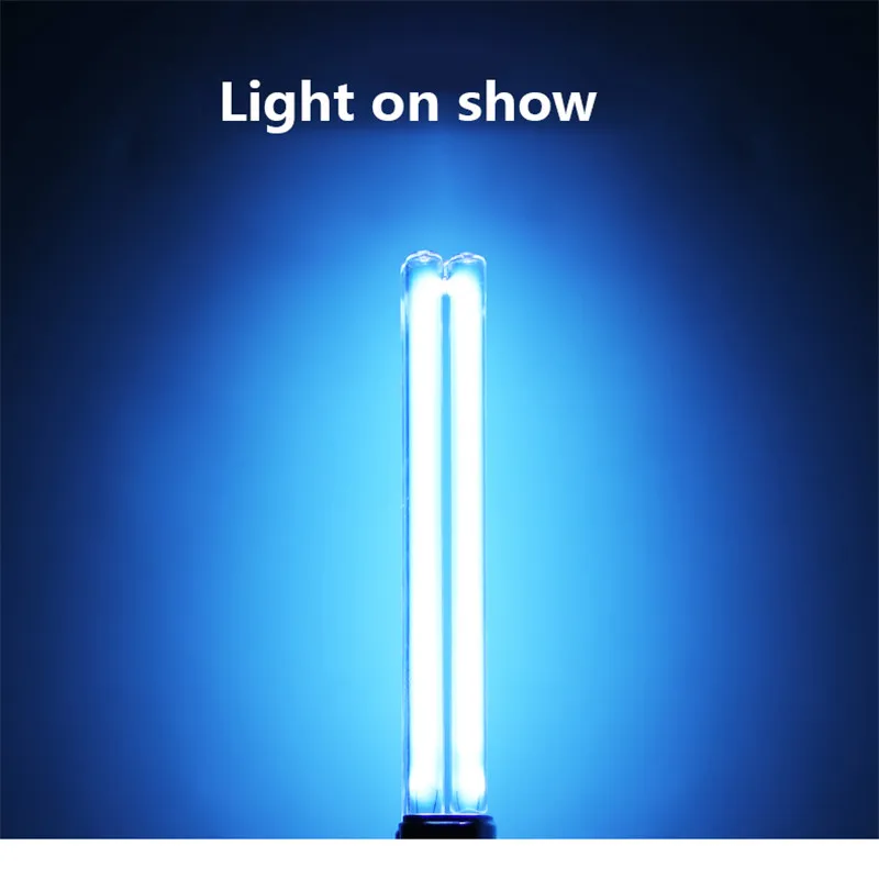 JEBO-UV Tubo de luz esterilizador, 2 Pin G23 Base Linear Twin Tube, UV-C Lâmpada Ultravioleta Germicida, Watts