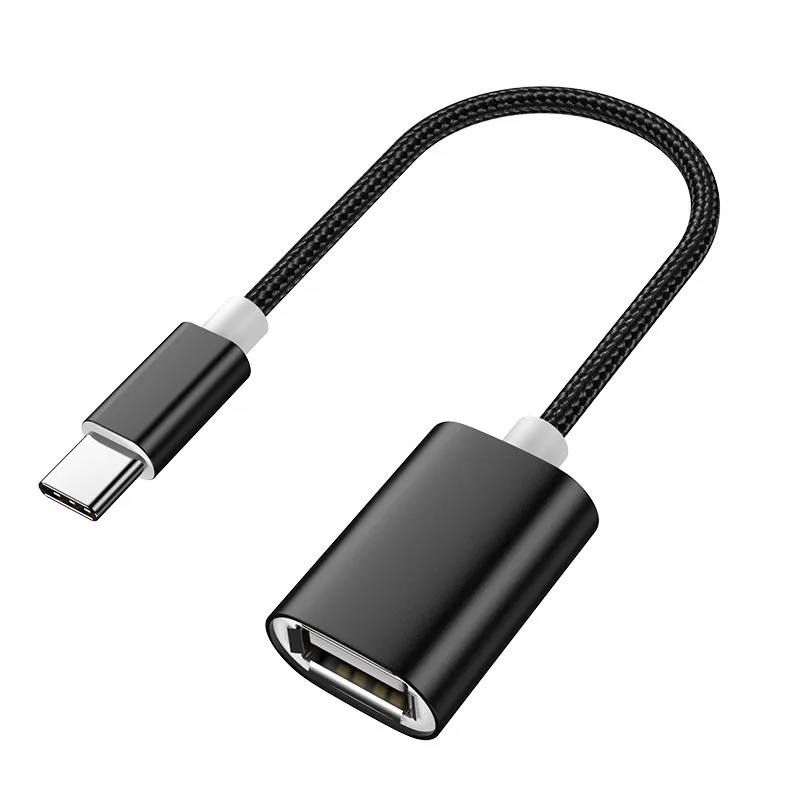 USB 2.0 Type C Male To   A Female OTG Data Cord Adapter Type-C   Cable For Sansumg LG Sony HTC Xiaomi Andriod