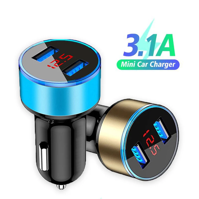 USB Type-c Cable Fast Charging QC 3.0 Car USB Charger For Xiaomi Mi Poco X3 MFC M3 F3 F2 Pro Redmi 9 9T 8A Note 9 Phone Chargers