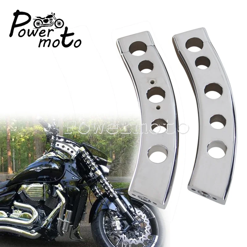 

For 2006-2019 Suzuki Boulevard M109R VZR1800 9" Rise Motorcycle Aluminum Handlebar Riser 5" Backward 5-Hole Bar Riser Kit