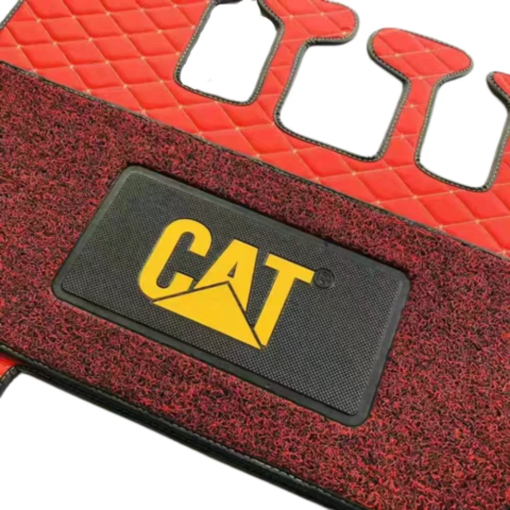 For CATERPILLAR CAT E320D/D2 E330D E336D Special Floor Rubber Anti-skid Excavator Cab Floor Mat Carpet Protect Clean Decorations