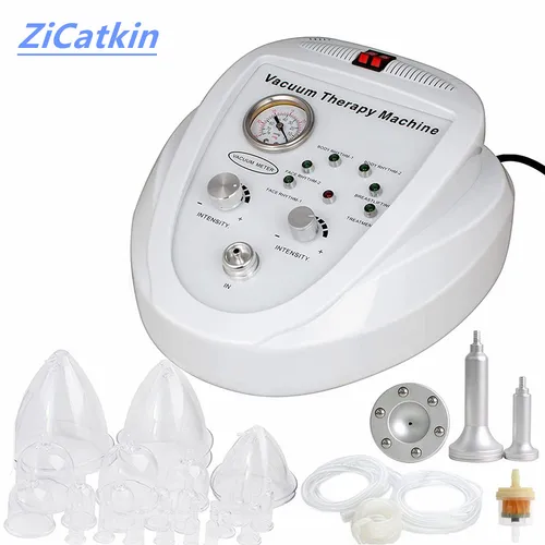 ZiCatkin 진공 마사지 치료 기계 유방 확대 향상제 펌프 Cupping 마사지 엉덩이 리프팅 바디 쉐이핑 기계