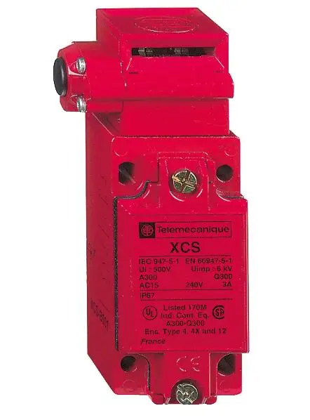 

XCSB703 Metal safety switch XCSB - 2 NC + 1 NO - slow break - 1 entry tapped 1/2" NPT