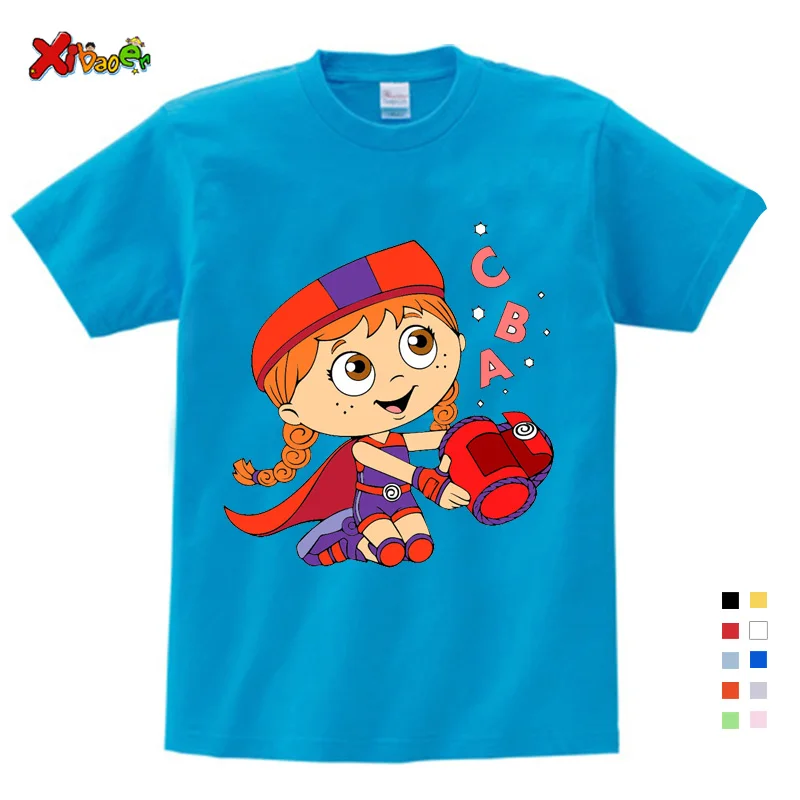 Cotton Children Kids T-shirt Boys 2021 Children Print Red T Shirt Girls Tops Baby Clothes Boy&Girl Funny Gift T Shirt Present