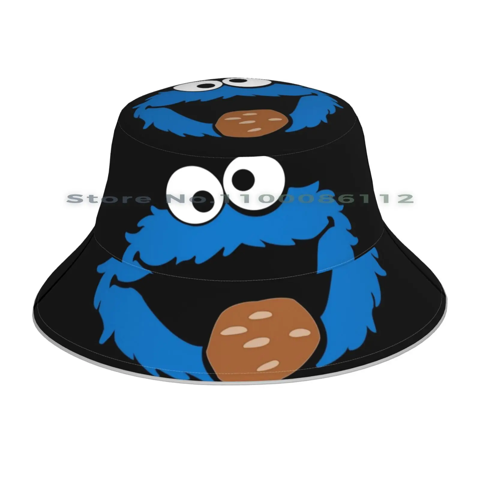 Cookie Monster Bucket Hat Sun Cap Kids Party Childrens Blue Monsters Stickers Tshirts For Sale Design Monster Baby Monster Baby