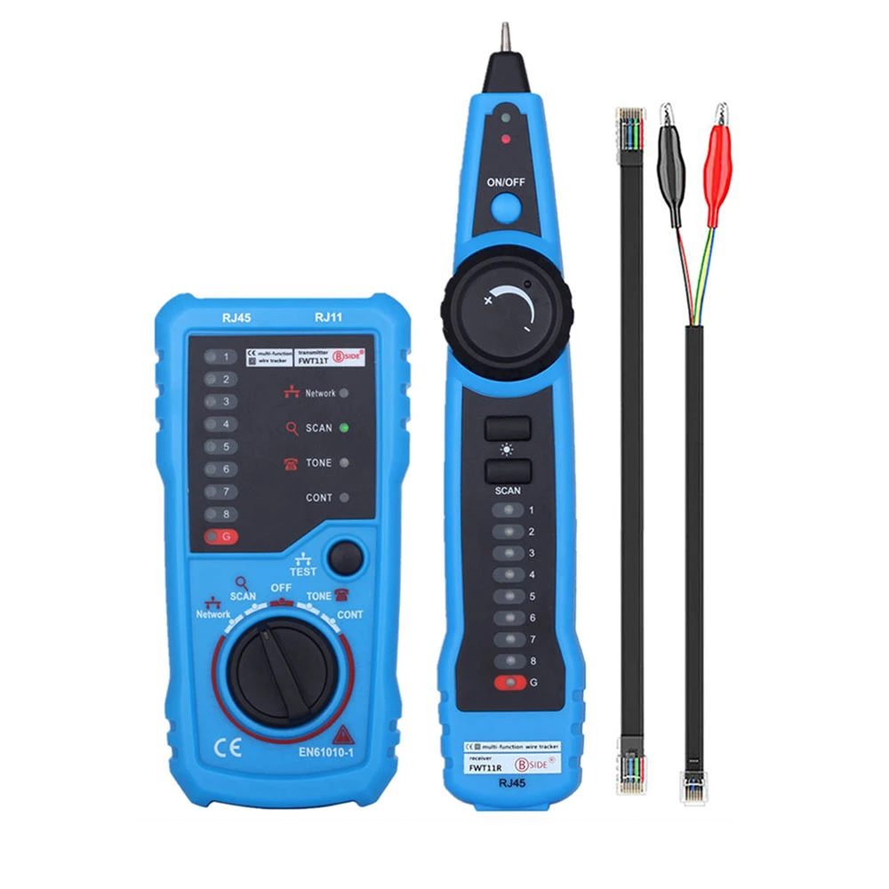 Rastreador de Cable telefónico FWT11 RJ11 RJ45 Cat5 Cat6, tóner, probador de Cable de red LAN Ethernet, buscador de línea, alta calidad