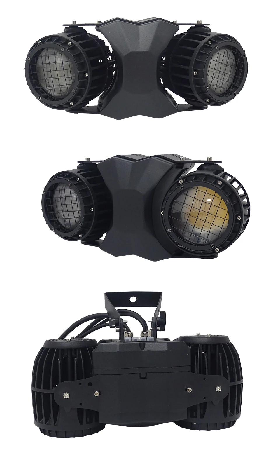 aicpose 2x100W COB Outdoor Wasserdichtes Stroboskoplicht Scheinwerfer Warm/Kaltweiß 2-in-1 DMX-Steuerung für DJ Disco Bühnenbeleuchtung – Detail 6