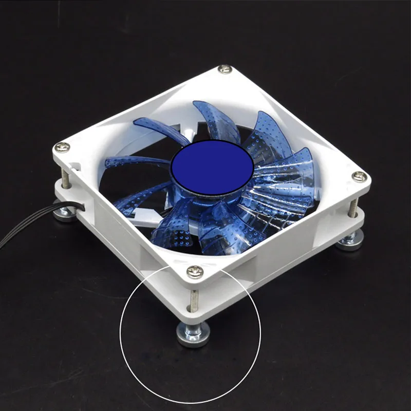 

Strong magnetic attraction screw cooling fan magnetic nut fixing chassis fan magnetic screw DIY modified cooling desktop fan fix