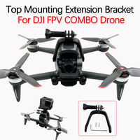 For DJI FPV COMBO Drone Holder VR Camera GoPro Panoramic Camera Sports Camera Action Camera Top Mounting Bracket Accessories