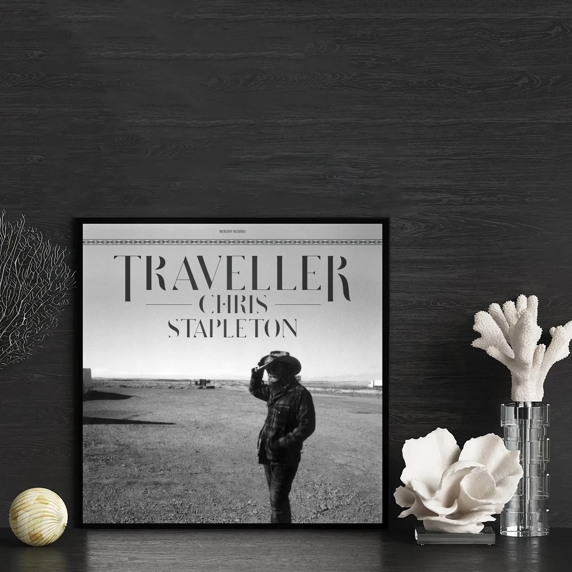 Chris Stapleton - Traveller Music Album Cover Poster Canvas Art Print Home Decoration Wall Painting ( No Frame )