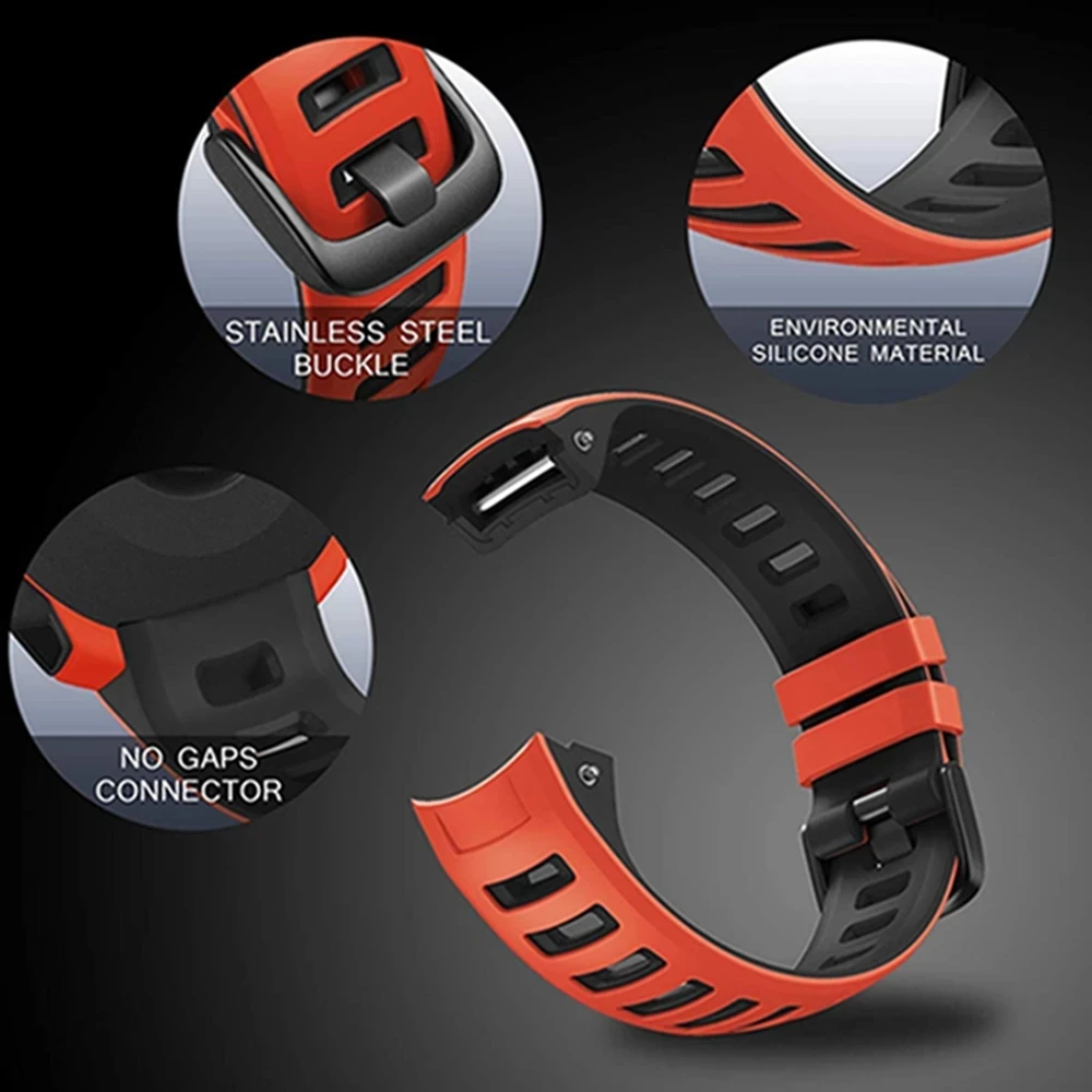 Dây Đeo Đồng Hồ Silicone Dây Đeo Dành Cho Garmin Bản Năng Đồng Hồ Thay Thế Dây Đeo Cổ Tay Cho Bản Năng Triều/Esports/Năng Lượng Mặt Trời/Chiến Thuật dây Đeo Tay