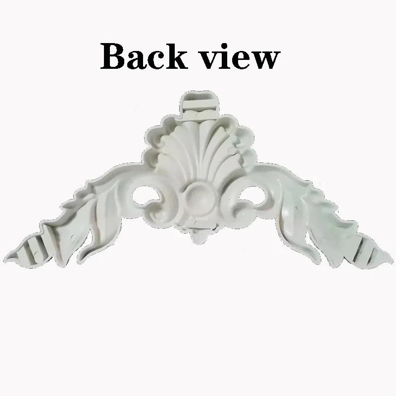 European corner carving ceiling ceiling corridor back wall decorative decals lamp pool accessories non-wood carving