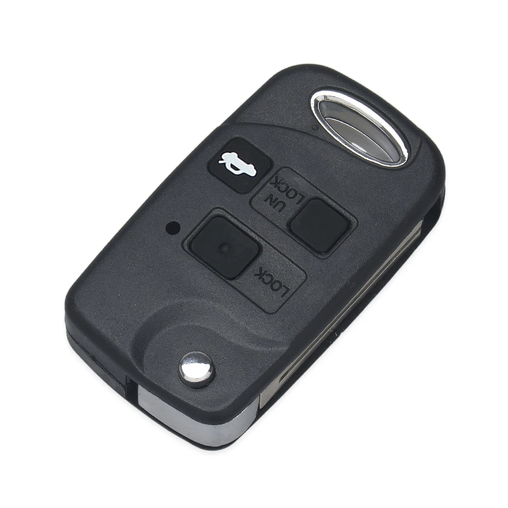 KEYYOU 2/3 Buttons Car Remote Key Shell For LEXUS ES300 GS300 GS430 GX470 LS200 LS300 LS400 RX300 Replacement Uncut TOY48 Case