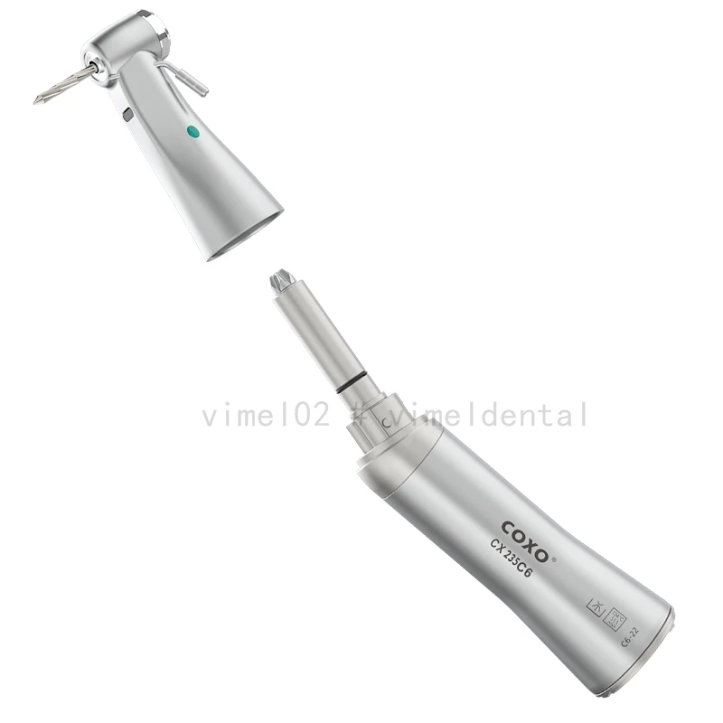 Implant Surgical Handpiece Coxo Dental 20: 1 Contra Angle with LED C6-22