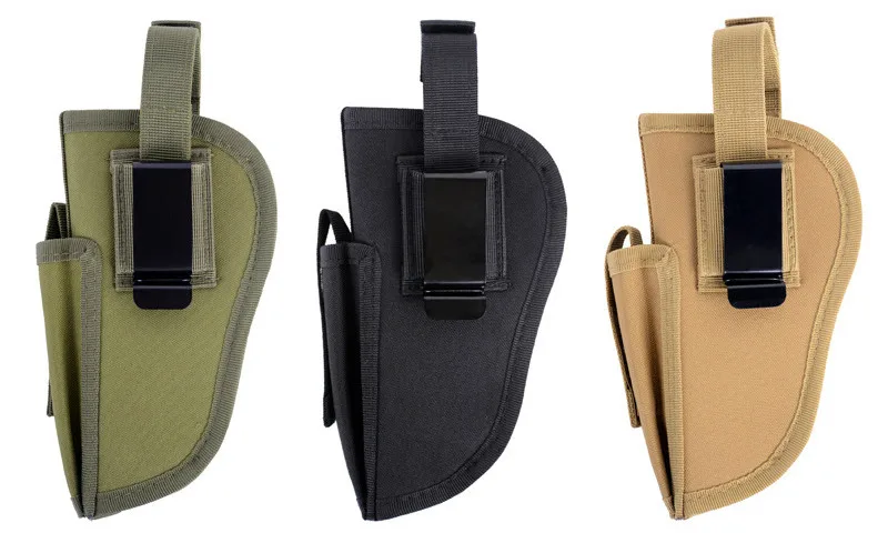 Factory Wholesale Tactical Small Waist Cover Compact M1911 Protective Cover Holster Outdoor Tactical Waist Pack Shooting Sub-bag