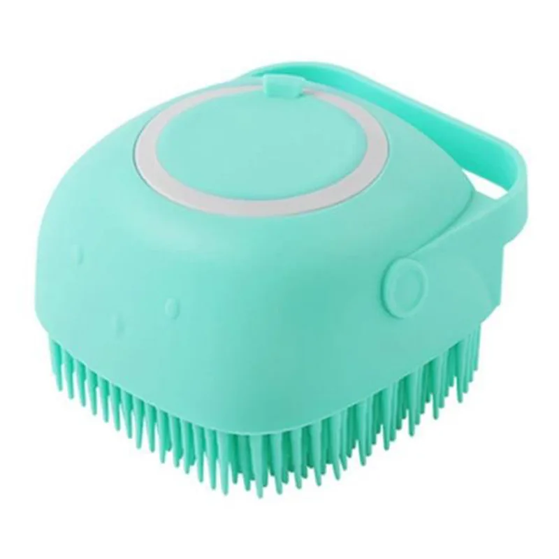 Siliconen Shampoo Badborstel Massage Kam Verzorging Scrubber Borstel Badaccessoires Baby Kids Silicon Body Scrubber
