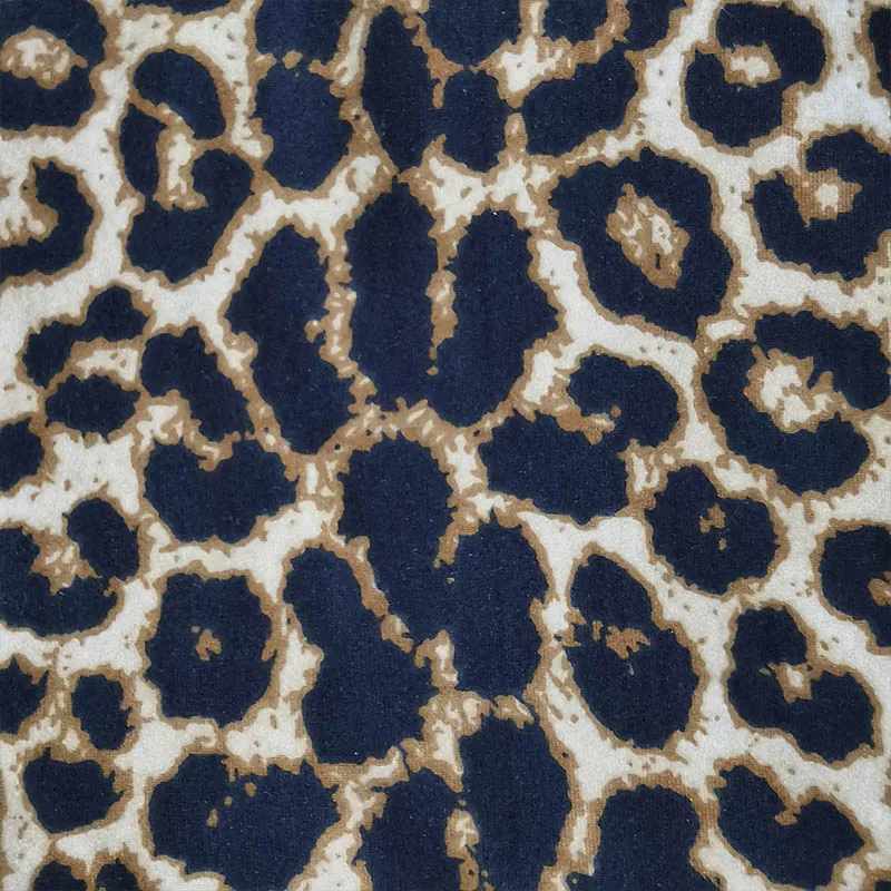 Good Sexy Leopard Print Knitted cotton Fabric 4 Sides Stretch Milk Silk Knit Cotton Fabric Sewing DIY Women T-shirt underwear